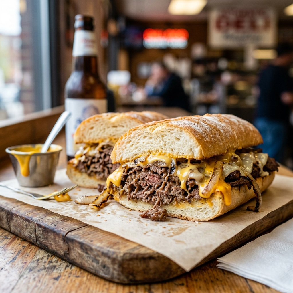 Authentic Philly Cheesesteak