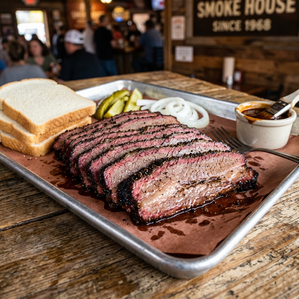 Authentic Texas Smoked Brisket